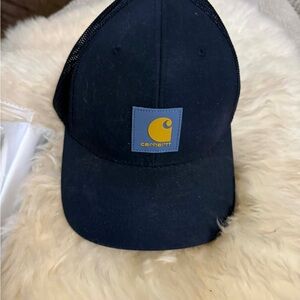 Carhartt Black Cap with Yellow Logo